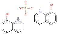 Sulfato de 8-hidroxiquinolina cas 134-31-6